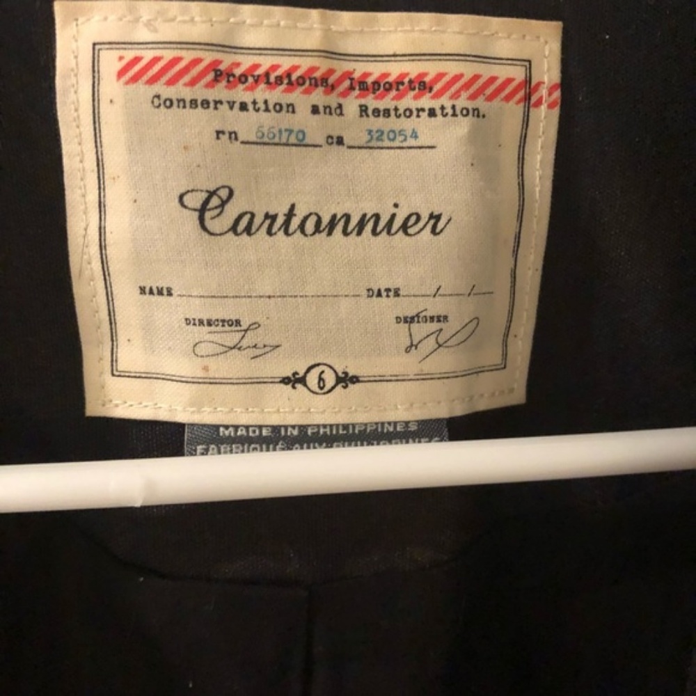 Cartonnier Telluride Blazer Black Orange Ombré - Picture 6 of 8